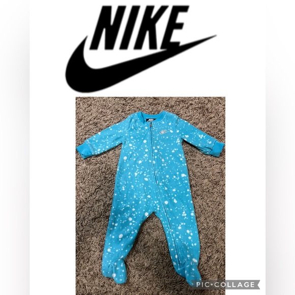 Nike Turquoise Baby Sleeper - Picture 1 of 5